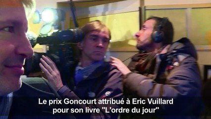 Eric Vuillard remporte le Goncourt, Olivier Guez le Renaudot