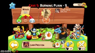 Angry Birds Epic: FINAL CAVE Unlocked - CAVE 5 Burning Plain Level 9