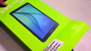 Samsung Galaxy Tab E Unboxing First Hand Review
