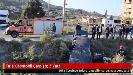 Tırla Otomobil Çarpıştı: 3 Yaralı
