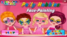 Polly Hobbies Face Painting - New Year Face Painting - Online Baby Games