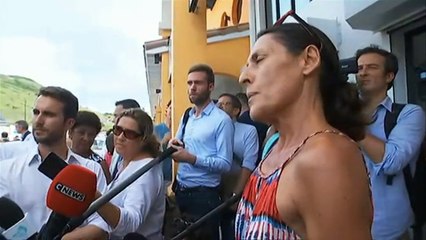 "Quand est-ce qu'on va nettoyer ?" : une sinistrée de Saint-Martin interpelle Edouard Philippe