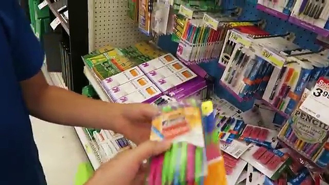 ✏️School Supplies for SIX KIDS! | GIVE AWAY!