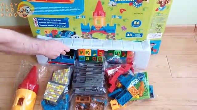 Конструктор для малышей - паровозик Томас и его друзья