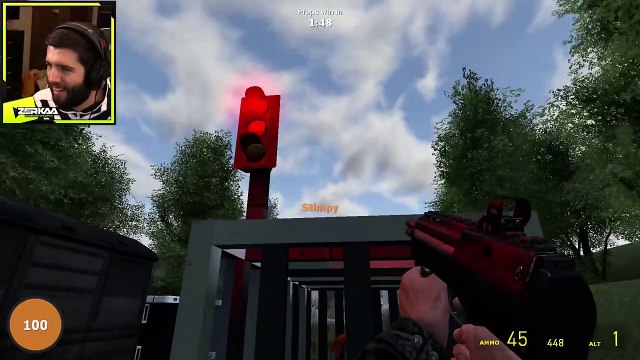 PROP HUNT ON A MOVING TRAIN! (Garry's Mod Prop Hunt)