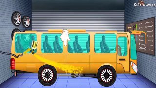 Car Build Dream Cars Bus Fory for Kids - Build the Bus : Videos for Children