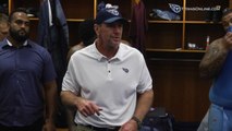 Mike Mularkey's post-game locker room speech