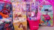 6 canastas llenas de juguetes!! La Bella y la Bestia, Spiderman, Trolls, princesas, Barbie y más
