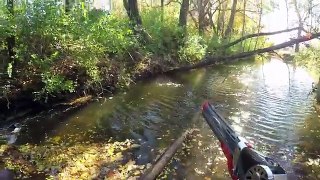 Catching Fish With Rocket Fishing Rod In Creek Challenge!?!