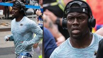 Kevin Hart and Karlie Kloss Run NYC Marathon