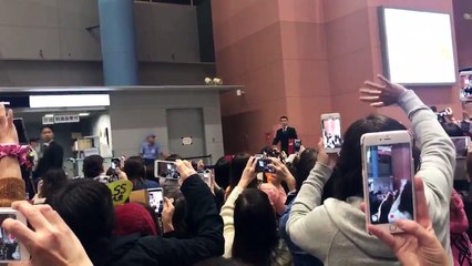 JANG KEUN SUK AT GIMPO AIRPORT ARRİVAL TO KANSAİ AIRPORT JAPAN 06.11.2017