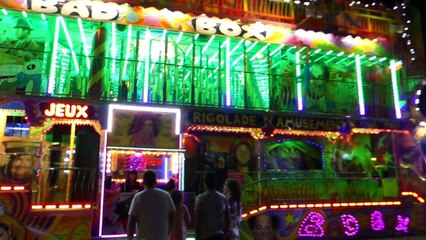 Course sur les Toboggans Geant du Luna Parc du Cap d'adge