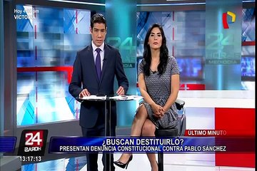 Daniel Salaverry presenta denuncia constitucional contra Fiscal de la Nación