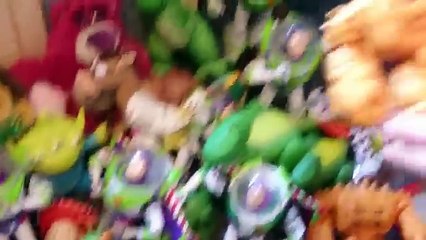 My Large Disney Toy Story Toy Collection Inc RARE Items wheezy rocky buzz hamm