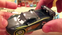 Mattel Disney Cars All Lewis Hamilton Variations (Carbon, Ice, Silver) & Bruce Boxmann Die-casts