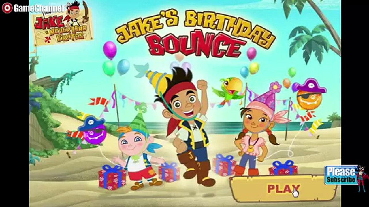 Jakes Birthday Bounce Land Pirates Disney Junior Games