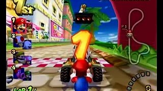 Mario Kart: Double Dash!! - Mario & Bowser - Mushroom Cup (150cc)