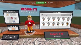 Roblox / Design It / We Are Fashion Designers! / Gamer Chad Plays