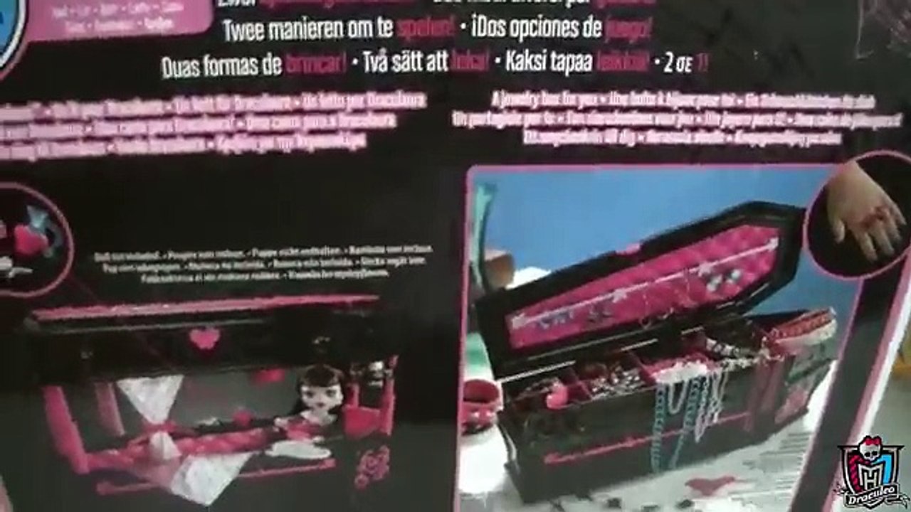 Draculaura Letto - Monster High - Draculaura bed Review new ITA