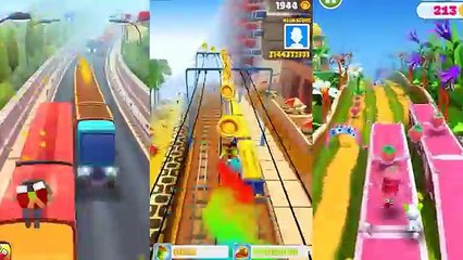 My Talking Tom Gold Run Vs Subway surfers Rio Vs Strawberry Shortcake Berry Rush/Gameplay #69