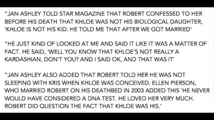 CELEBRITY THEORIES - KHLOE KARDASHIAN & NATALIE WOOD