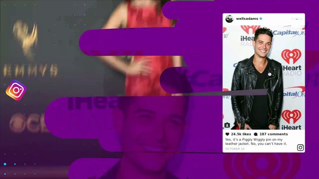 Sarah Hyland and former 'Bachelorette' contestant Wells Adams are Insta-official