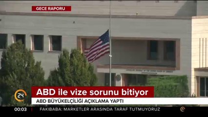 ABD ile vize sorunu bitiyor