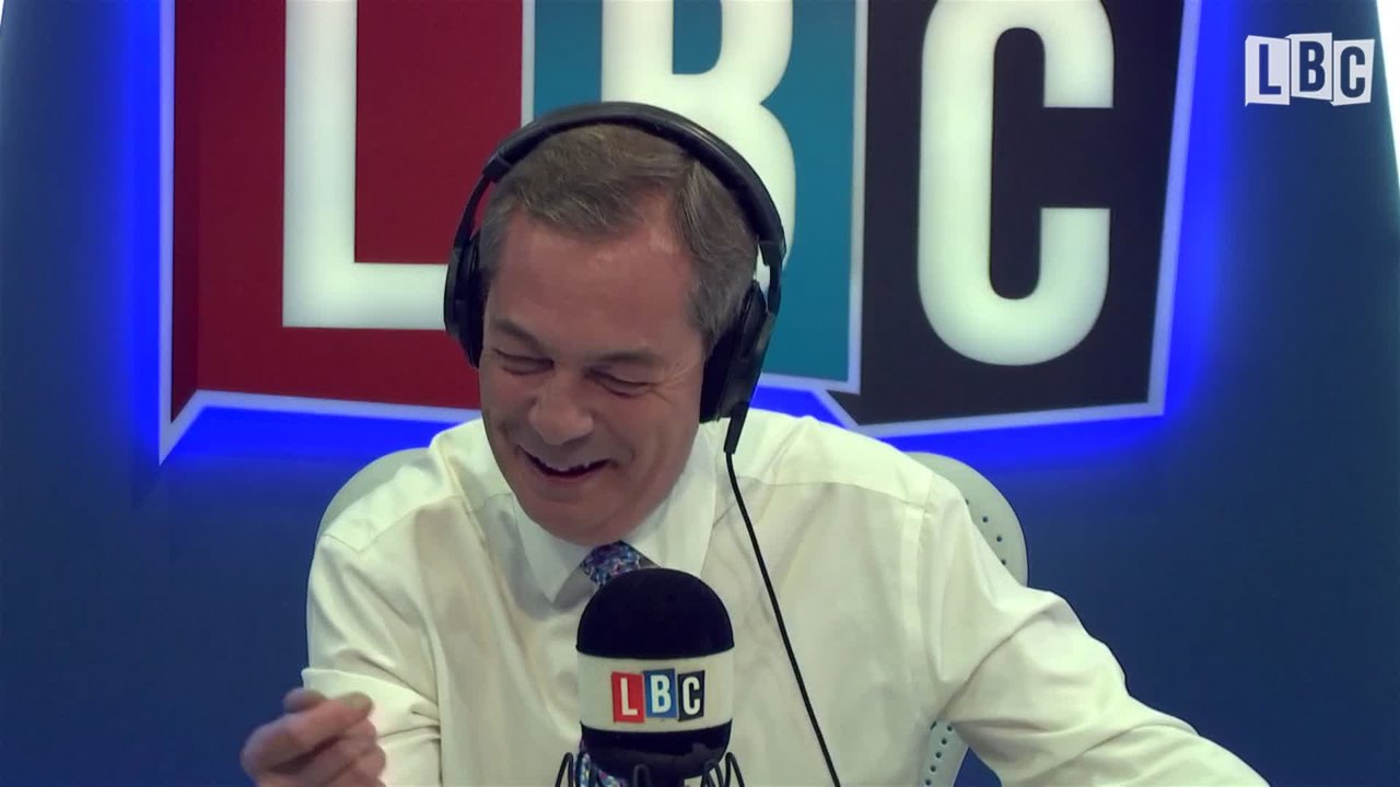 Nigel Farage Meets His Youngest Fan Yet