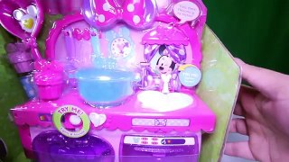 Disney Minnie Mouse Bowtastic Kitchen Playset Toy Review Video