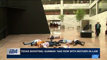 i24NEWS DESK | Texas shooting: gunman 'had row with mother-in-law | Monday, November 6th 2017