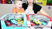 Disney Cars Toys Lightning McQueen Deluxe Piston Cup Hot Rodin Diecast Sets