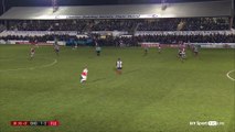 1-2 Jack Sowerby Goal  England  FA Cup  Round 1 - 06.11.2017 Chorley FC 1-2 Fleetwood Town