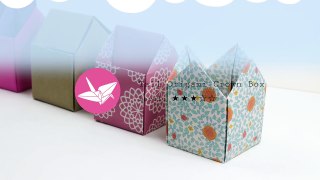Origami Crown Box Tutorial - Tall Version - ♥︎ DIY ♥︎