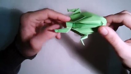 Origami - Como hacer una rana 3D