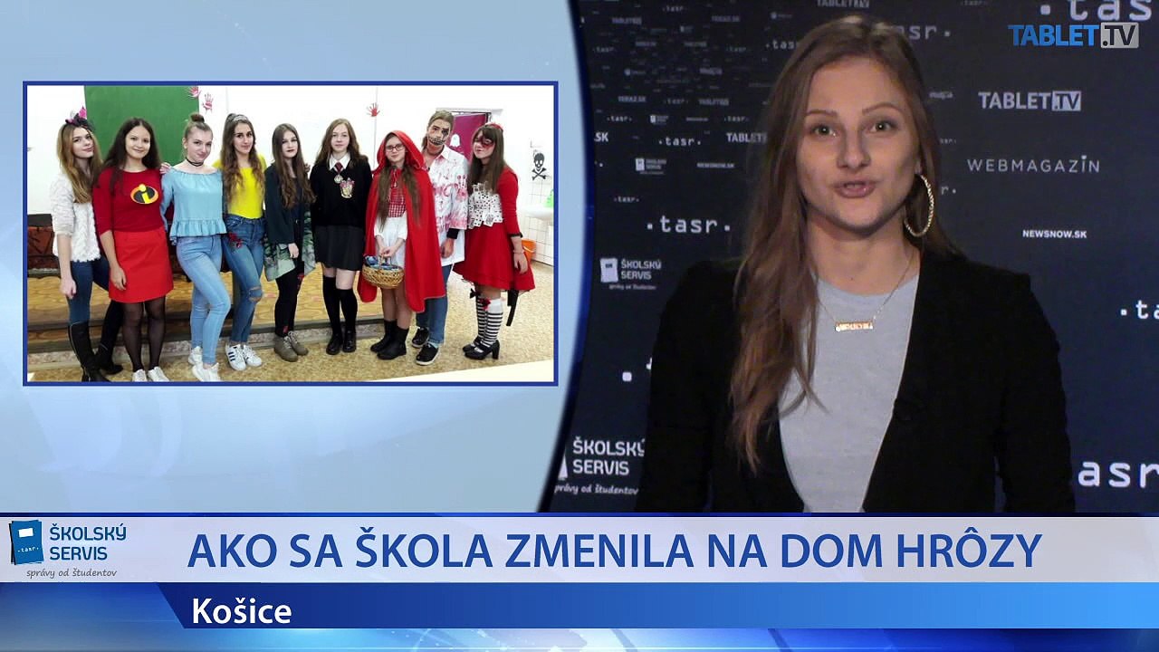 ŠKOLSKÉ SPRÁVY: Dom hrôzy v Košiciach, príbeh o kocúrovi Leonardovi, Palacinka Fest aj prvá Hudobná a tanečná škola