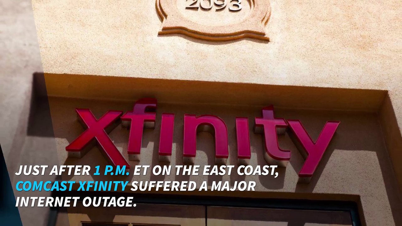 Comcast Xfinity internet users suffered major outages across the United States