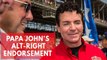 Papa John's condemns alt-right endorsement: 'Don't buy our pizza'
