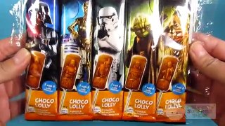 Star Wars Chupa Chups Surprise Eggs Tattoo Surprise Chocolate Candy Sticks - 3S