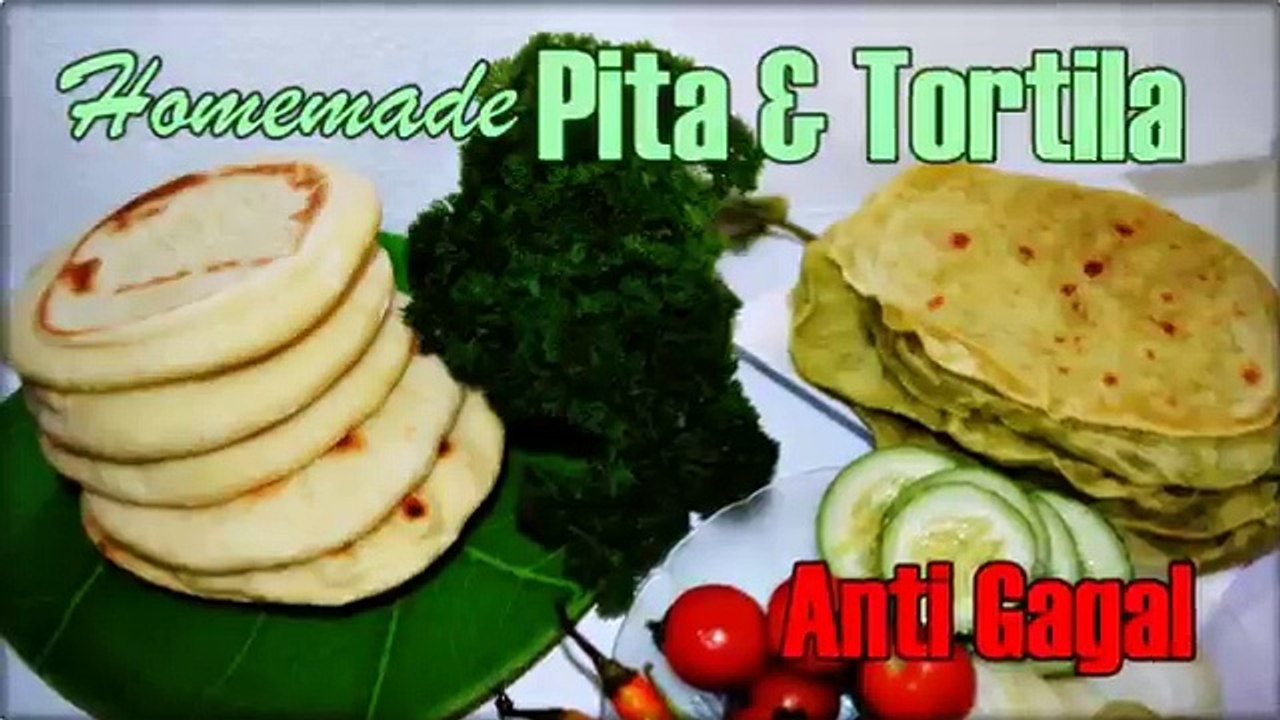 Resep Roti Pita dan Roti Tortilla Teflon Anti Gagal