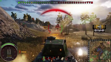 Master badge M ja mark of excellence Chi-Ri tankilla
