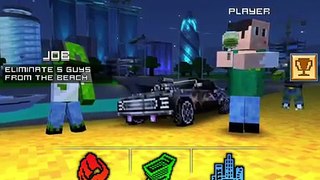 Block City Wars Minecraft Style - Обзор Игры | Game Review (MineCraft + GTA) IOS ANDROID