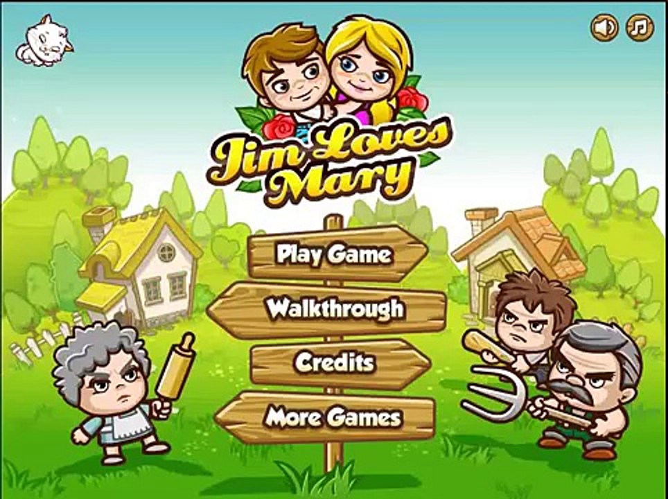 Jim Loves Mary Complete Full Walkthrough HD Level 1-20