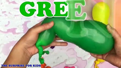Finger Family Song Learning Colors with Wet Balloons Compilation Nursery Rhyme Colour Song