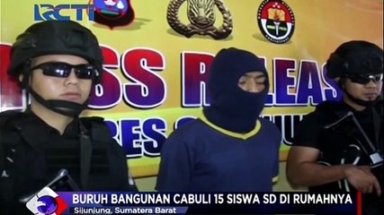 Buruh Bangunan Cabuli 15 Siswa SD di Rumahnya