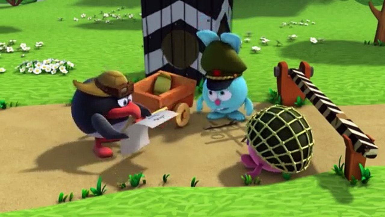 Мультфильм Смешарики 3D - Новые приключения - Шлагбаум