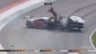 Grimes and Hanna Big Crash 2017 Ferrari Challenge Europe Mugello Race 2