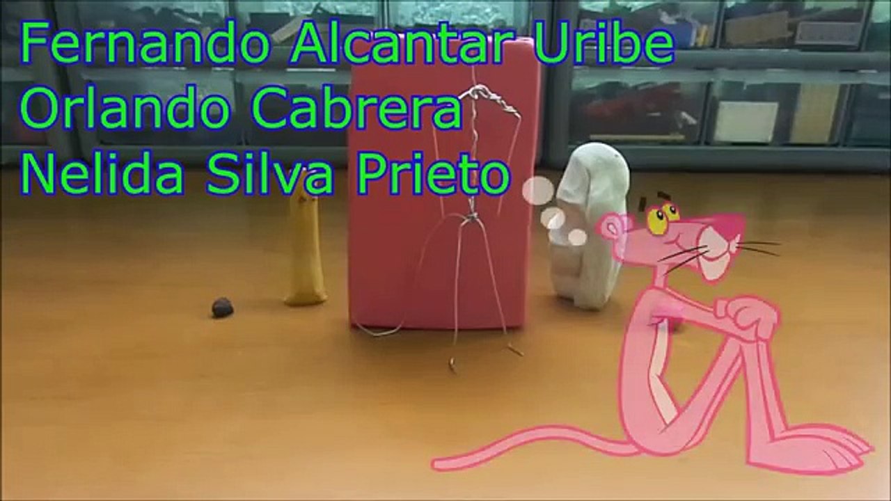 Reto plastilina (37) La pantera rosa (Mr :P)