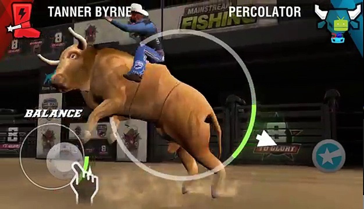 8 to Glory Bull Riding (by PBR INVESTMENTS LLC) Android Gameplay [HD]