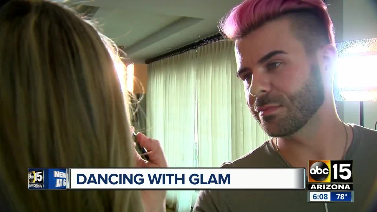 Valley makeup artist featured on Dancing with the Stars