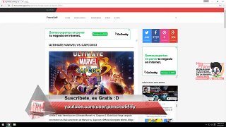 Descargar e Instalar Ultimate Marvel vs. Capcom 3 para Pc |Full/Español|